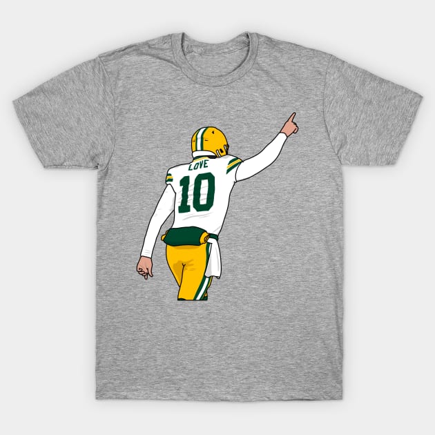 Love and touchdown T-Shirt by Rsclstar